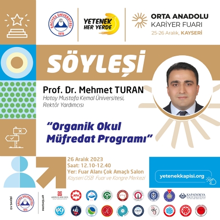 Prof. Dr. Mehmet TURAN - Organik Okul Müfredat Programı